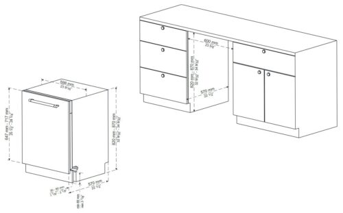 Посудомийна машина Kernau KDI 6854 SD - Зображення 11