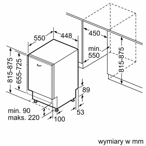 Посудомийна машина SIEMENS SP63HX64KE - Зображення 7