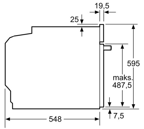 Духовка BOSCH HBA2140B0 - Зображення 5