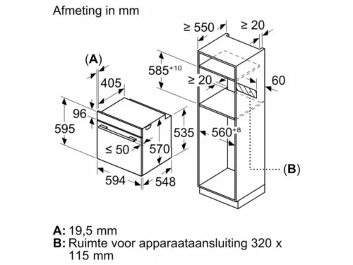 Духовка BOSCH HBA372BB0 - Зображення 8