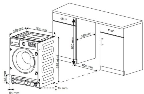 Прально-сушильна машина Beko HITV 8736 B0HT - Зображення 6