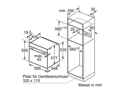 Духовка BOSCH HBG675BB1 - Зображення 5