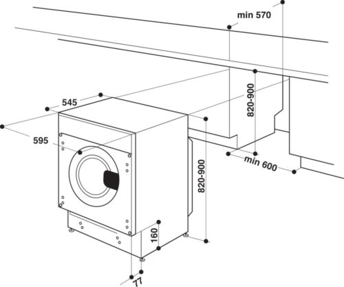 Прально-сушильна машина WHIRLPOOL WDWG961484EU - Зображення 14