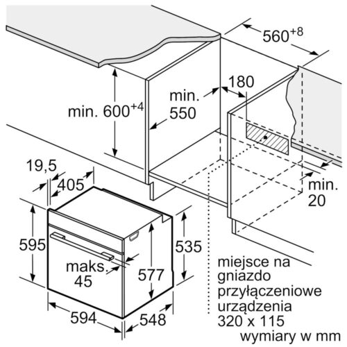 Духовка BOSCH HBG5370B0 - Зображення 5