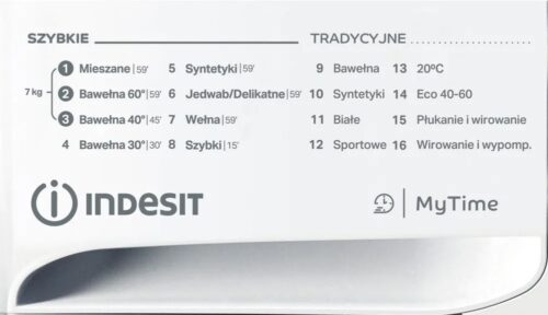 Пральна машина INDESIT MTWE71252WK PL - Зображення 9