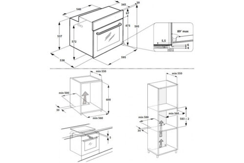 Духовка WHIRLPOOL AKZ96230S - Зображення 7