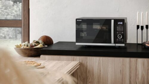 Мікрохвильовка SHARP YC-QG204AE-B - Зображення 5