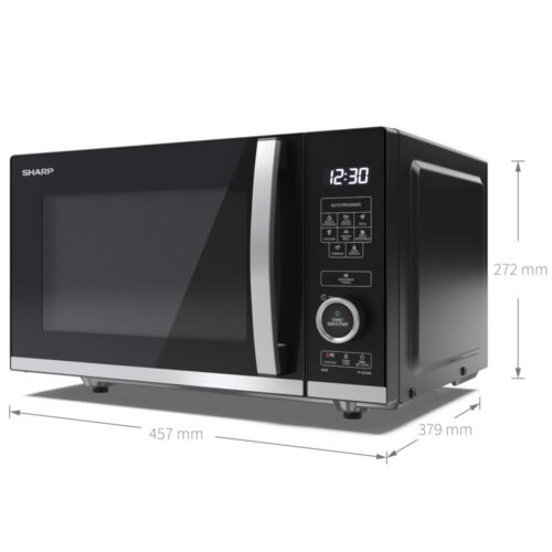 Мікрохвильовка SHARP YC-QS204AE-B - Зображення 3