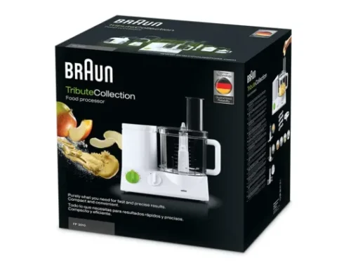 Кухонний комбайн BRAUN FP3010WH - Зображення 4