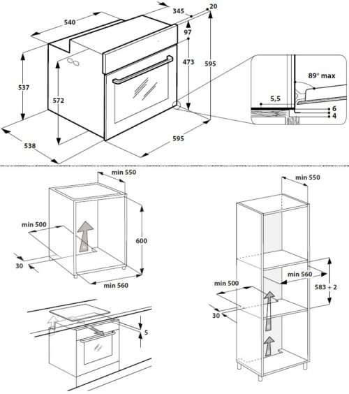 Духовка WHIRLPOOL AKZ96230WH - Зображення 12