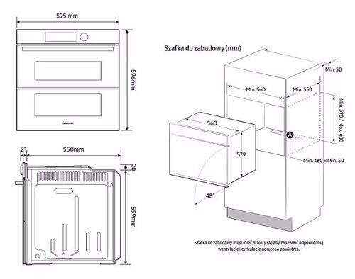 Духовка SAMSUNG NV75N5671RM - Зображення 16
