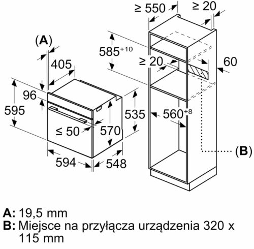 Духовка BOSCH HBF114BS1 - Зображення 8