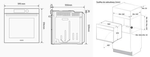 Духовка SAMSUNG NV7B41205AK - Зображення 7