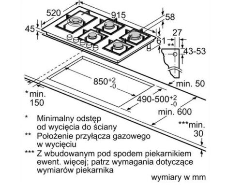 Варильна поверхня BOSCH PPS9A6B90 - Зображення 8