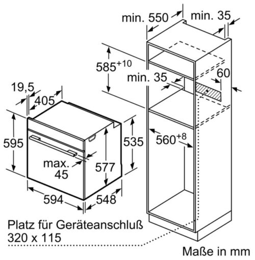 Духовка BOSCH HBG675BW1 - Зображення 7