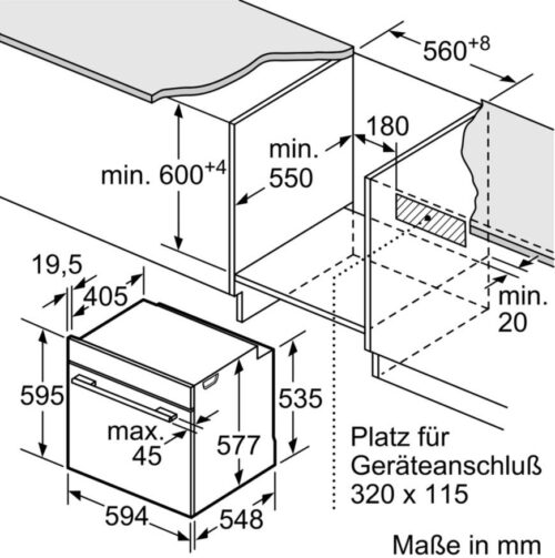 Духовка BOSCH HBG675BW1 - Зображення 6