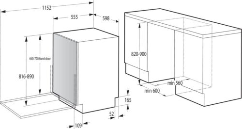 Посудомийна машина GORENJE GV643D60 - Зображення 22