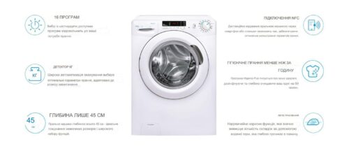 Пральна машина CANDY CS4 1062DE/1-S - Зображення 2