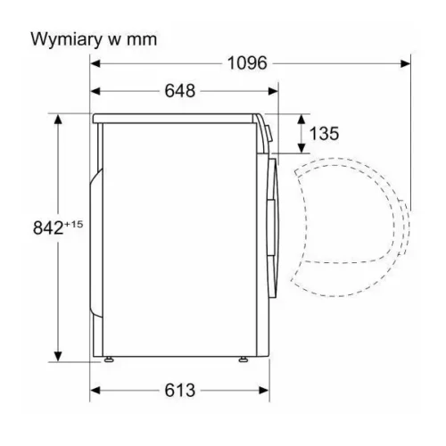 Сушильна машина BOSCH WQG233CEPL - Зображення 5