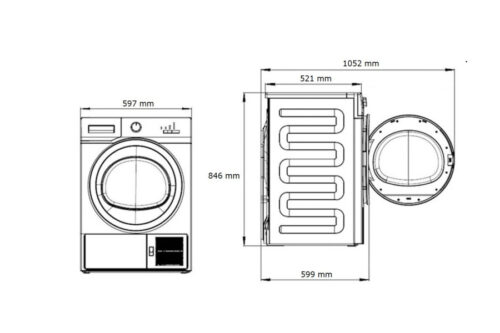 Сушильна машина BEKO DS8524RTDCXST - Зображення 6