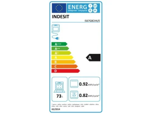 Комбінована плита INDESIT IS67G8CHX/E - Зображення 6