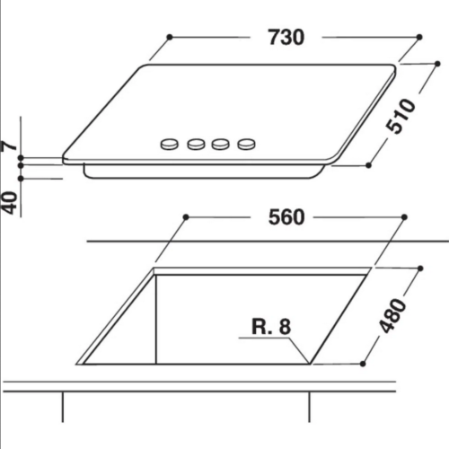 Варильна поверхня WHIRLPOOL AKW7523NB - Зображення 13