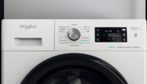 Прально-сушильна машина WHIRLPOOL FFWDB864349BVEE - Зображення 8