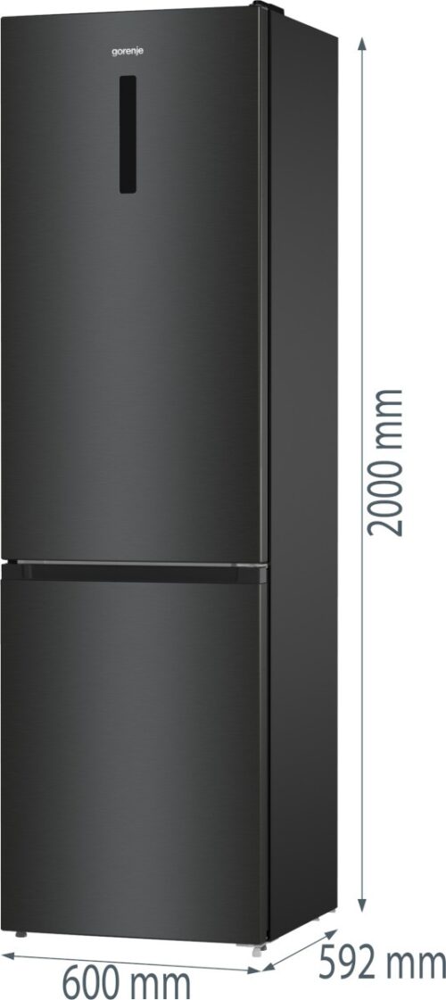 Холодильник з морозильною камерою Gorenje NRK620EABXL4 - Зображення 3
