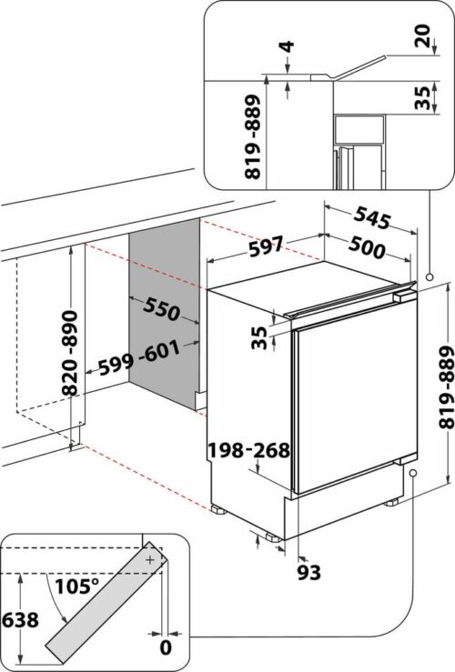 Морозильна камера WHIRLPOOL WBUFZ011 - Зображення 4