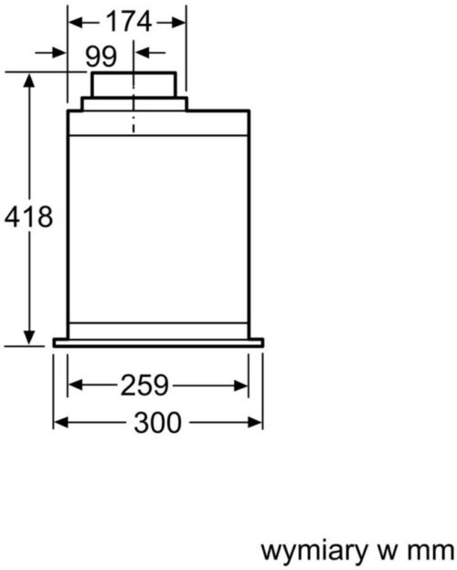 Витяжка вбудована Bosch DHL585B - Зображення 6