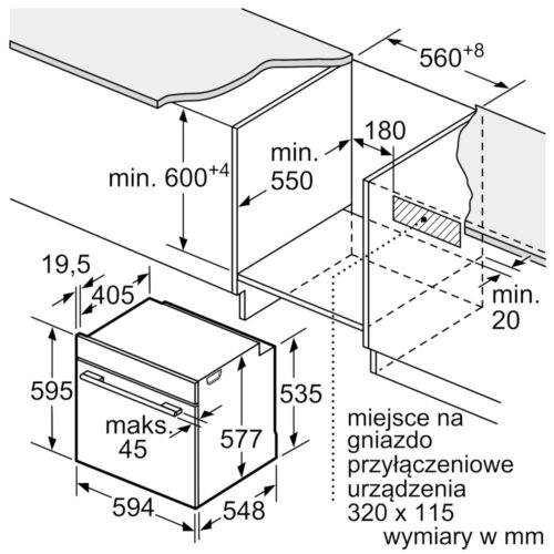 Духовка BOSCH HSG7584B1 - Зображення 10