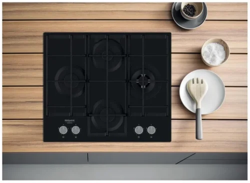 Варильна поверхня Hotpoint HAGS 62F/BK - Зображення 7