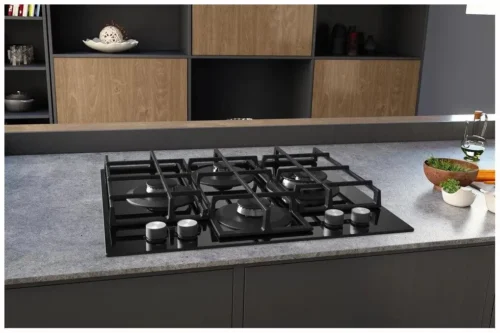 Варильна поверхня Hotpoint HAGS 62F/BK - Зображення 8