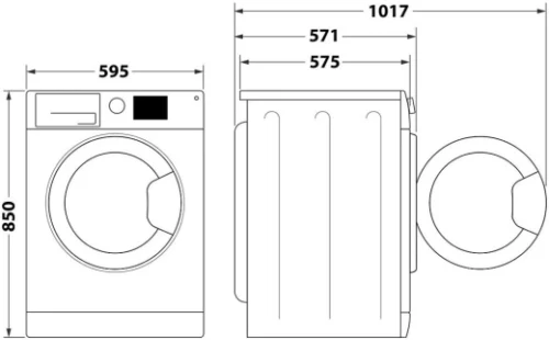 Пральна машина WHIRLPOOL FFB7259BVPL - Зображення 7