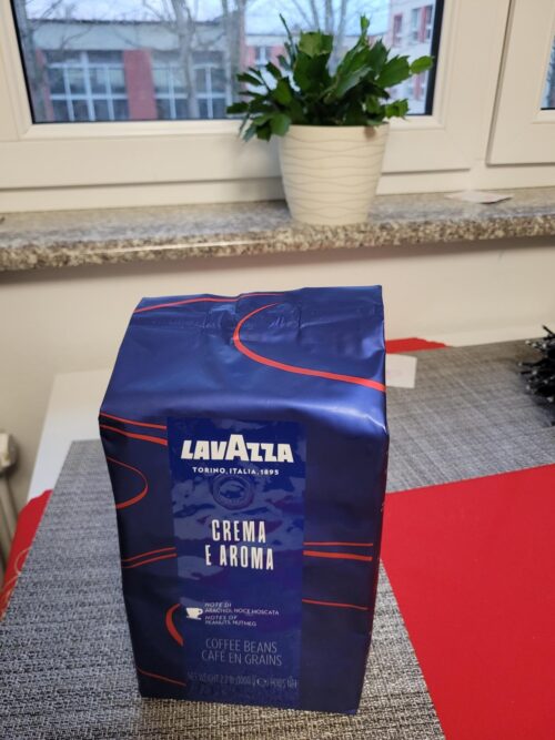 Кава LAVAZZA CREMA E AROMA ESP BLUE 1 кг - Зображення 4