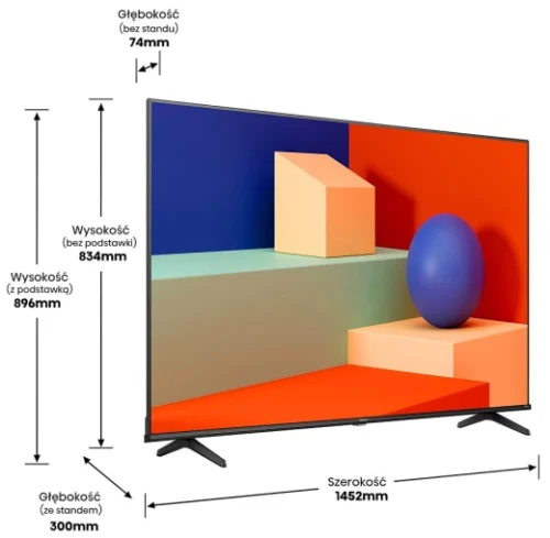 Телевізор HISENSE 65A6K - Зображення 13