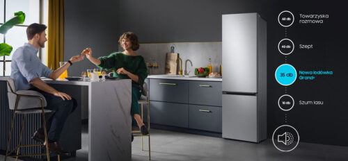 Холодильник з морозильною камерою Samsung Grand+ RB38C604DSA - Зображення 7