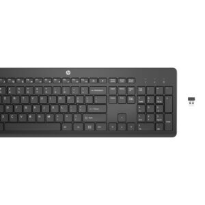 Комплект бездротовий HP 235 мишка і клавіатура Combo, чорний (українська клавіатура)