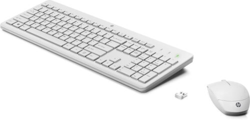 Комплект бездротовий HP 230 мишка і клавіатура Combo, білий - Зображення 2