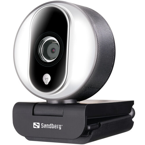 Веб-камера Sandberg Streamer Webcam Pro Full HD Autofocus Ring Light - Зображення 2