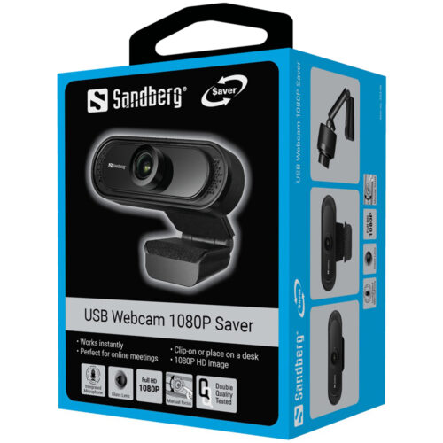 Веб-камера Sandberg Webcam 1080P Saver - Зображення 5