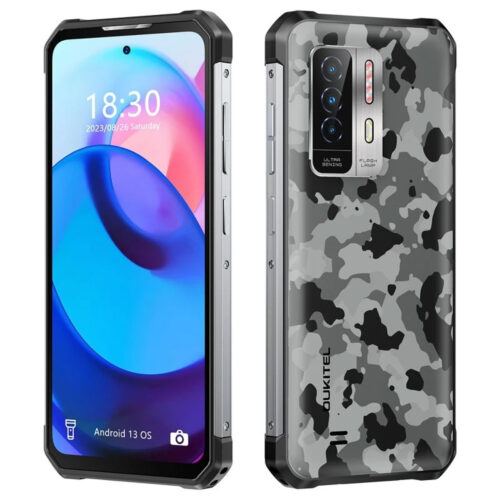 Смартфон Oukitel WP27 6.8"FHD+ /12GB+256GB/ G99 /8500mAh /64+16Мп/ IP69K /NFC CAMO - Зображення 4