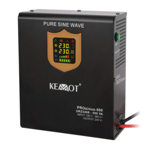 ДБЖ настінний KEMOT PROsinus-500 12V 230V 500VA/300W (URZ3408)