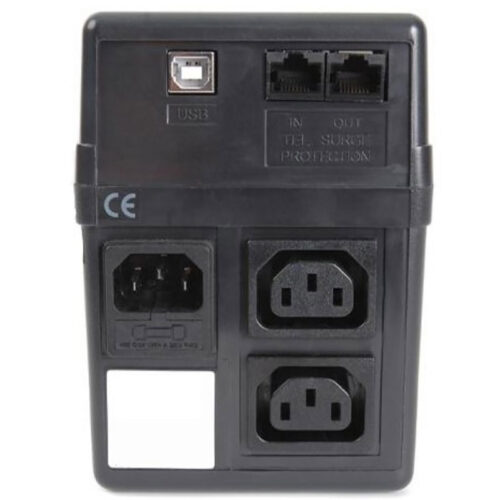 ДБЖ Powercom BNT-800AP (IEC), 800ВА/480Вт, розетка IEC*2шт, порт USB - Зображення 3