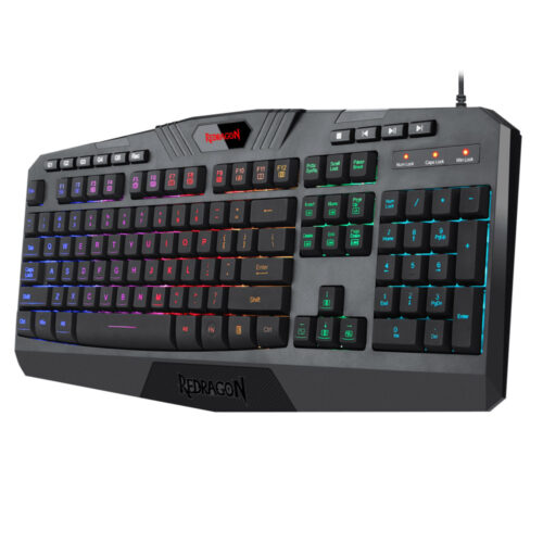 Клавіатура ігрова Redragon Harpe2 UKR RGB підставка USB - Зображення 4