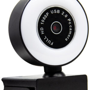 Веб-камера OKey WB230 FHD 1080P, LED підсвітка, USB