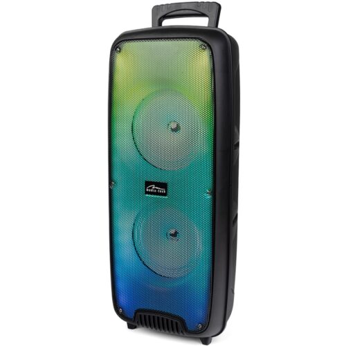 Акустична система 1.0 Media-Tech 20W, Bluetooth/FM/AUX/MicroSD/USB/RGB/КАРАОКЕ чорна - Зображення 2