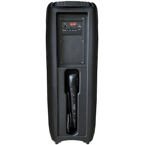 Акустична система 1.0 Media-Tech 20W, Bluetooth/FM/AUX/MicroSD/USB/RGB/КАРАОКЕ чорна - Зображення 3