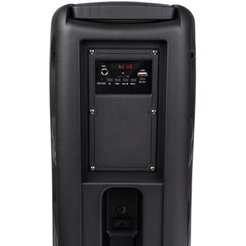 Акустична система 1.0 Media-Tech 20W, Bluetooth/FM/AUX/MicroSD/USB/RGB/КАРАОКЕ чорна - Зображення 7