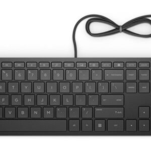 Клавіатура HP Pavilion 300, USB дротова, чорна